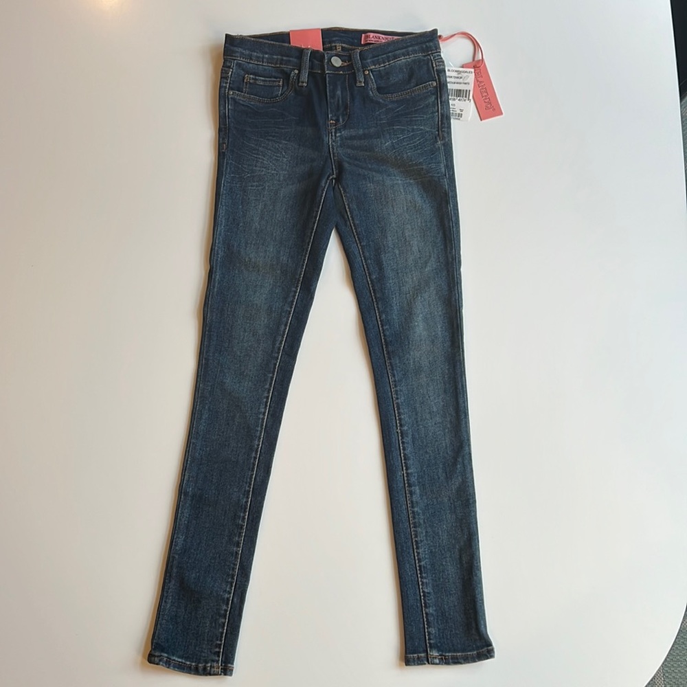 BLANKNYC - the Mini Mercer girls denim jeans size 10